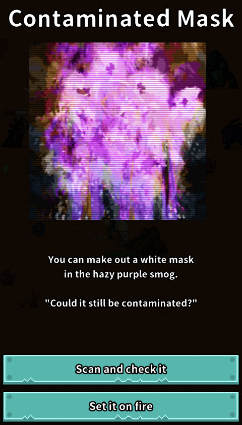 Contaminated Mask